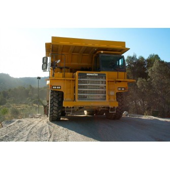 Тент полог на стотонный Komatsu HD465 7R