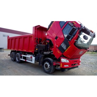 Тент полог на трехосный самосвал FAW J5 3252
