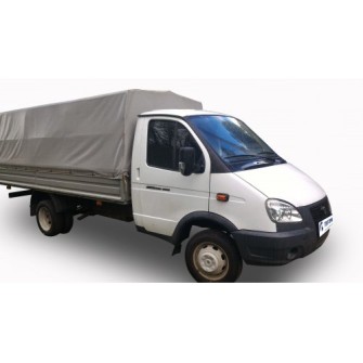 Тент на автомобиль ГАЗ 330202 (на ГАЗель удлиненная) 4.25м +40см