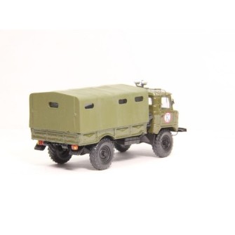 Тенты для автомобилей Газ 66 (3,45х2,2х1,25)