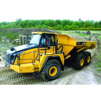 Тент полог на карьерный вездеход Komatsu HM400 3M0