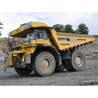 Тент полог на Komatsu HD785-7 труженик кузбасса