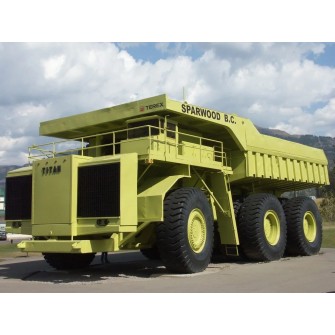 Тент полог на карьерный самосвал Terex 33 19 Titan